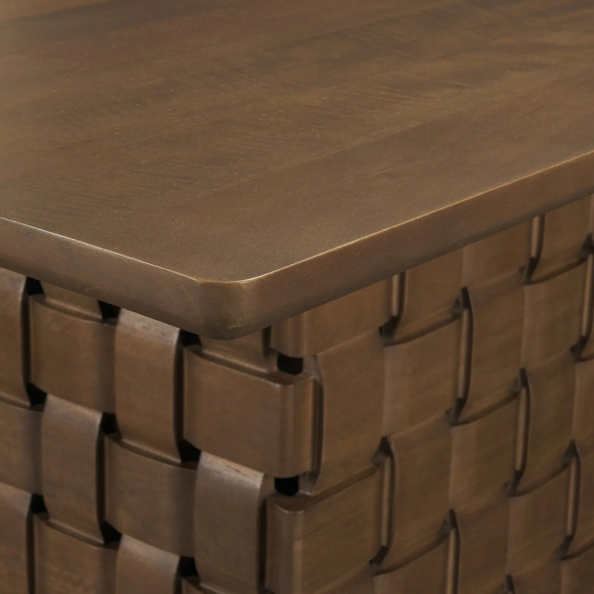 Trellyn Rectangular Dining Table by Mercana. Made from solid wood in a unique style.