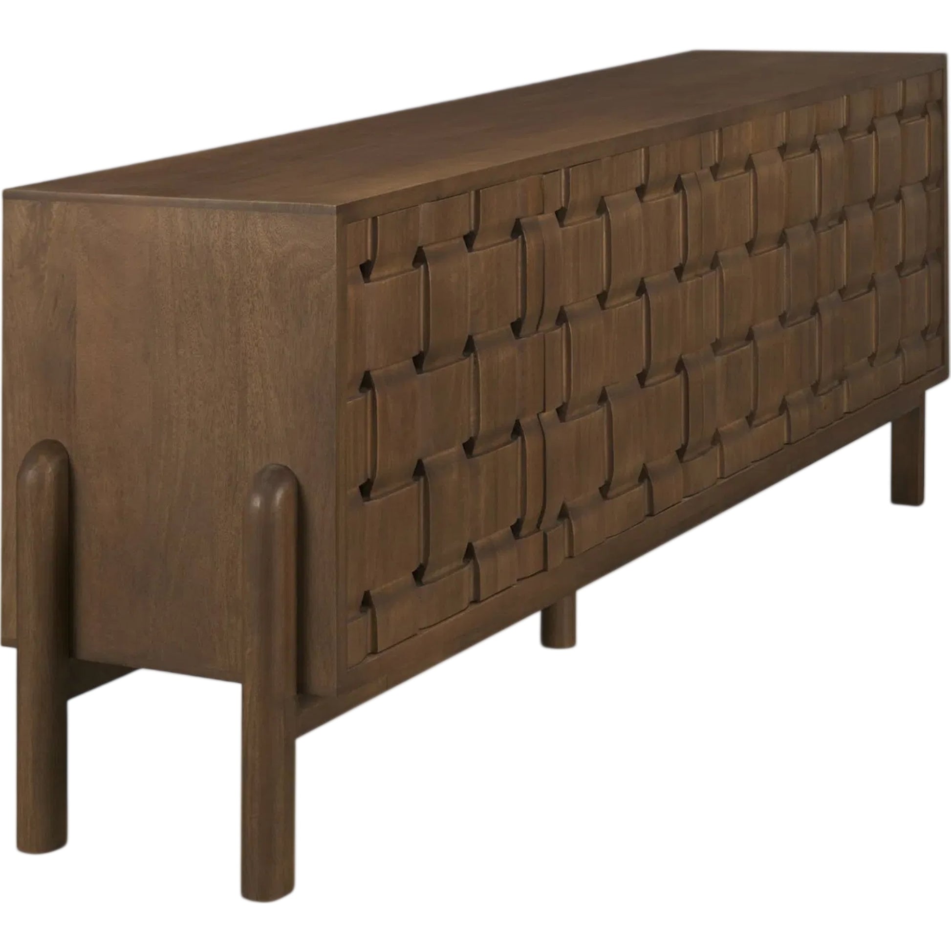 Trellyn Sideboard by Mercana. Made from solid wood in a unique style.