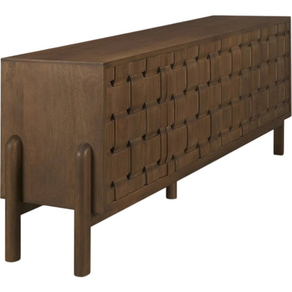 Trellyn Sideboard by Mercana. Made from solid wood in a unique style.