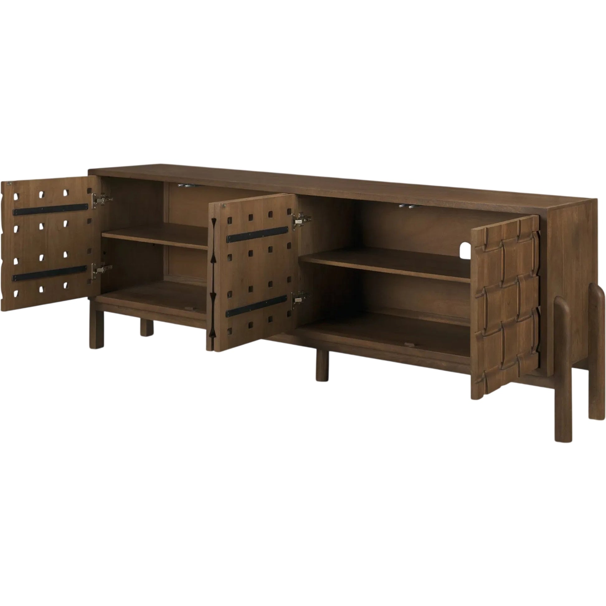 Trellyn Sideboard by Mercana. Made from solid wood in a unique style.