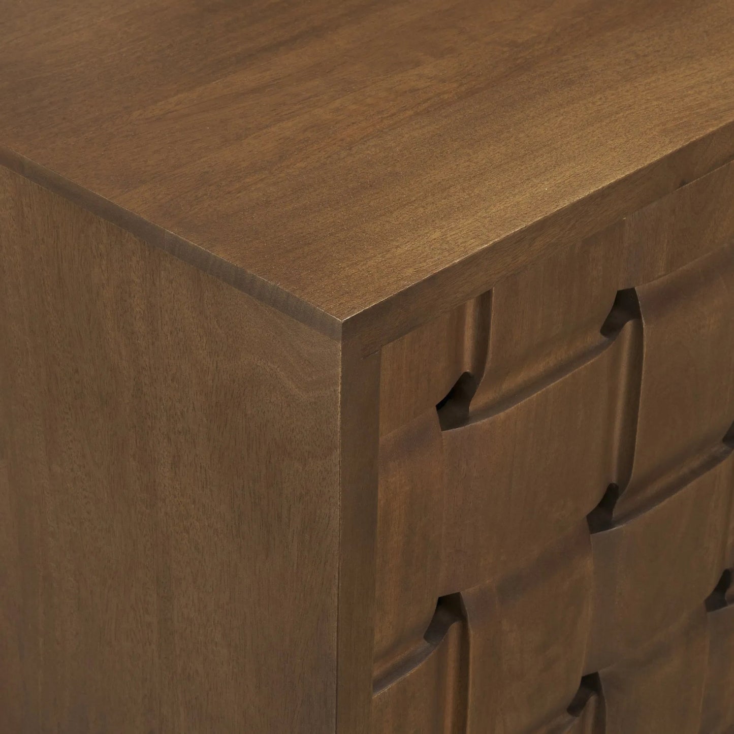008 SI-2527779 | Closeup | Trellyn Sideboard by Mercana. Made from solid wood in a unique style.