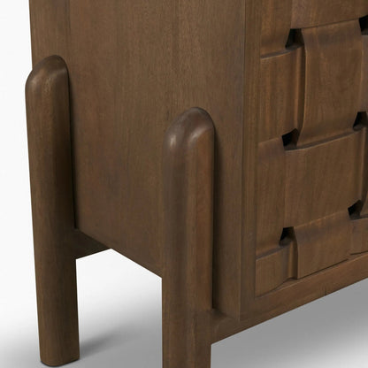 Trellyn Sideboard by Mercana. Made from solid wood in a unique style.