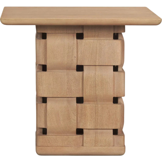 Trellyn Accent Table by Mercana. Made from solid wood in a unique style.