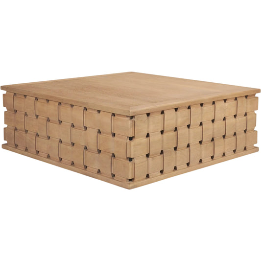 Trellyn Coffee Table by Mercana. Made from mango wood in a unique style.