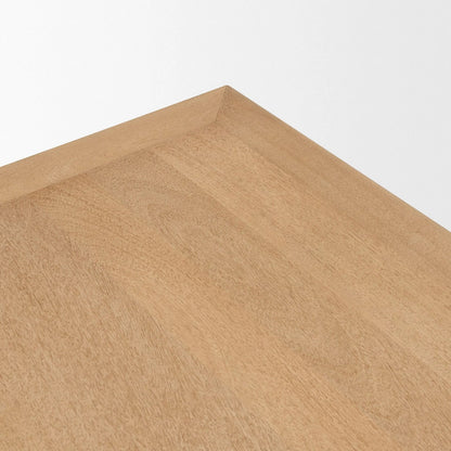Trellyn Coffee Table by Mercana. Made from mango wood in a unique style.