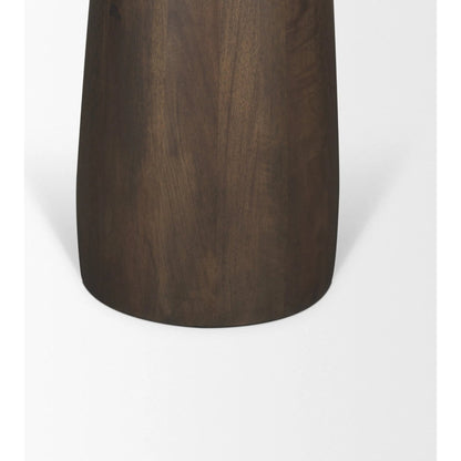 Allyson 32" Bistro Table by Mercana. Made from solid wood, stone in a modern style.