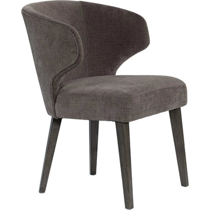 Niles Fabric Dining Chair by Mercana. Made from solid wood in a traditional style.