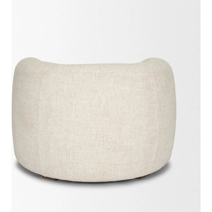 Kornelia Accent Chair by Mercana. Made from fabric in a transitional style.