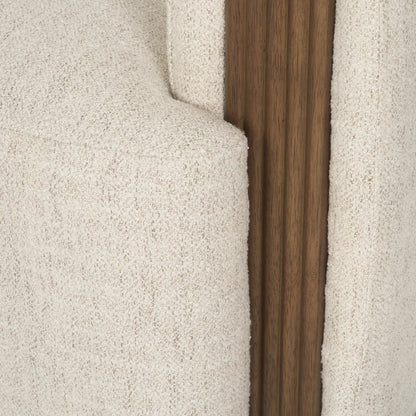 Kornelia Accent Chair by Mercana. Made from fabric in a transitional style.