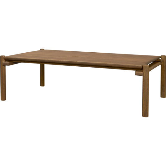 Riven Coffee Table by Mercana in brown. Made from solid wood in a unique style.