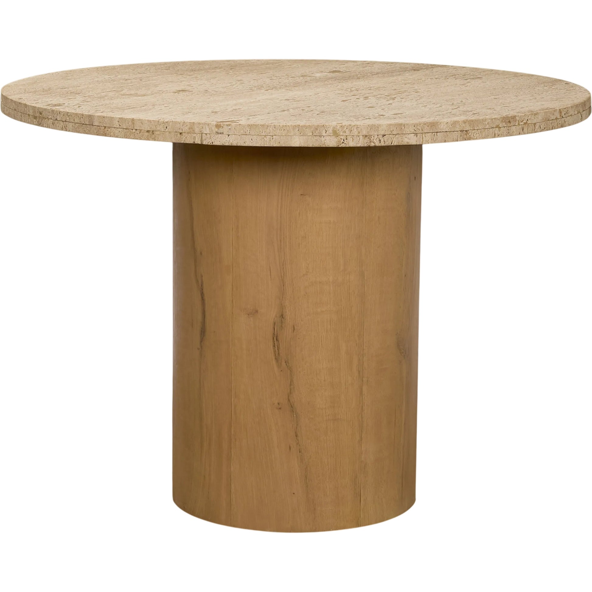 Siena 40" Round Dining Table by Mercana. Made from marble in a unique style.