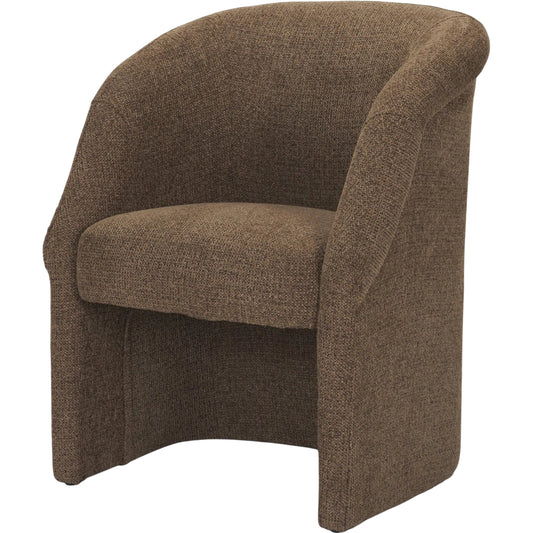 Curtis Dining Chair by Mercana. Made from fabric in a unique style.