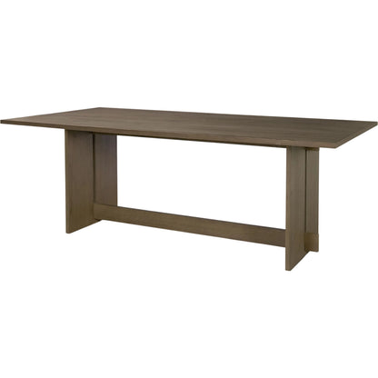 Aida Dining Table by Mercana. Made from solid wood in a transitional style.