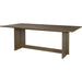 Aida Dining Table by Mercana. Made from solid wood in a transitional style.