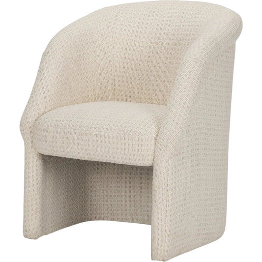 Curtis Dining Chair by Mercana. Made from fabric in a unique style.