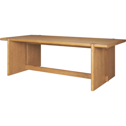 Rowan Rectangular Dining Table by Mercana in light brown. Made from manufactured in a unique style.