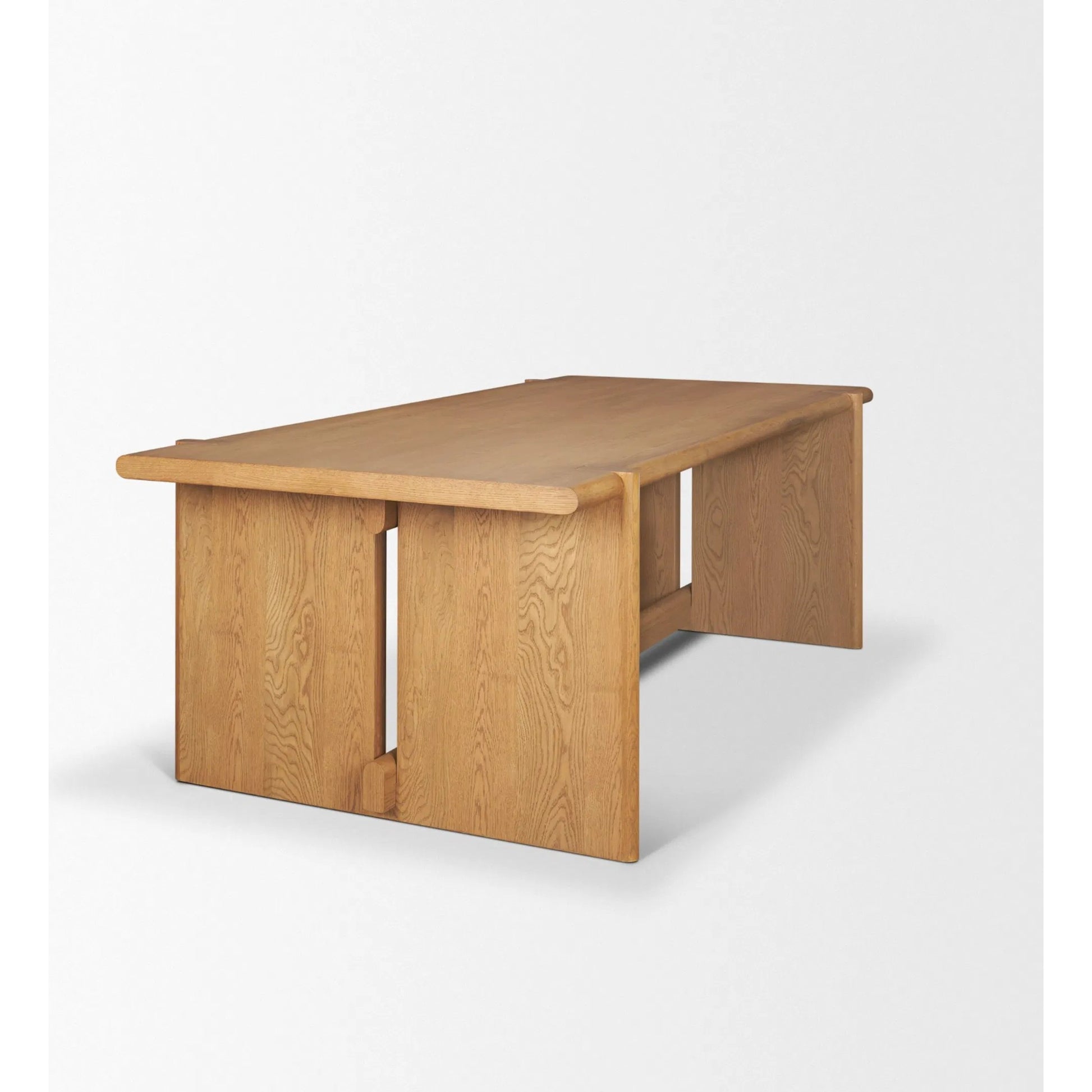 Rowan Rectangular Dining Table by Mercana in light brown. Made from manufactured in a unique style.