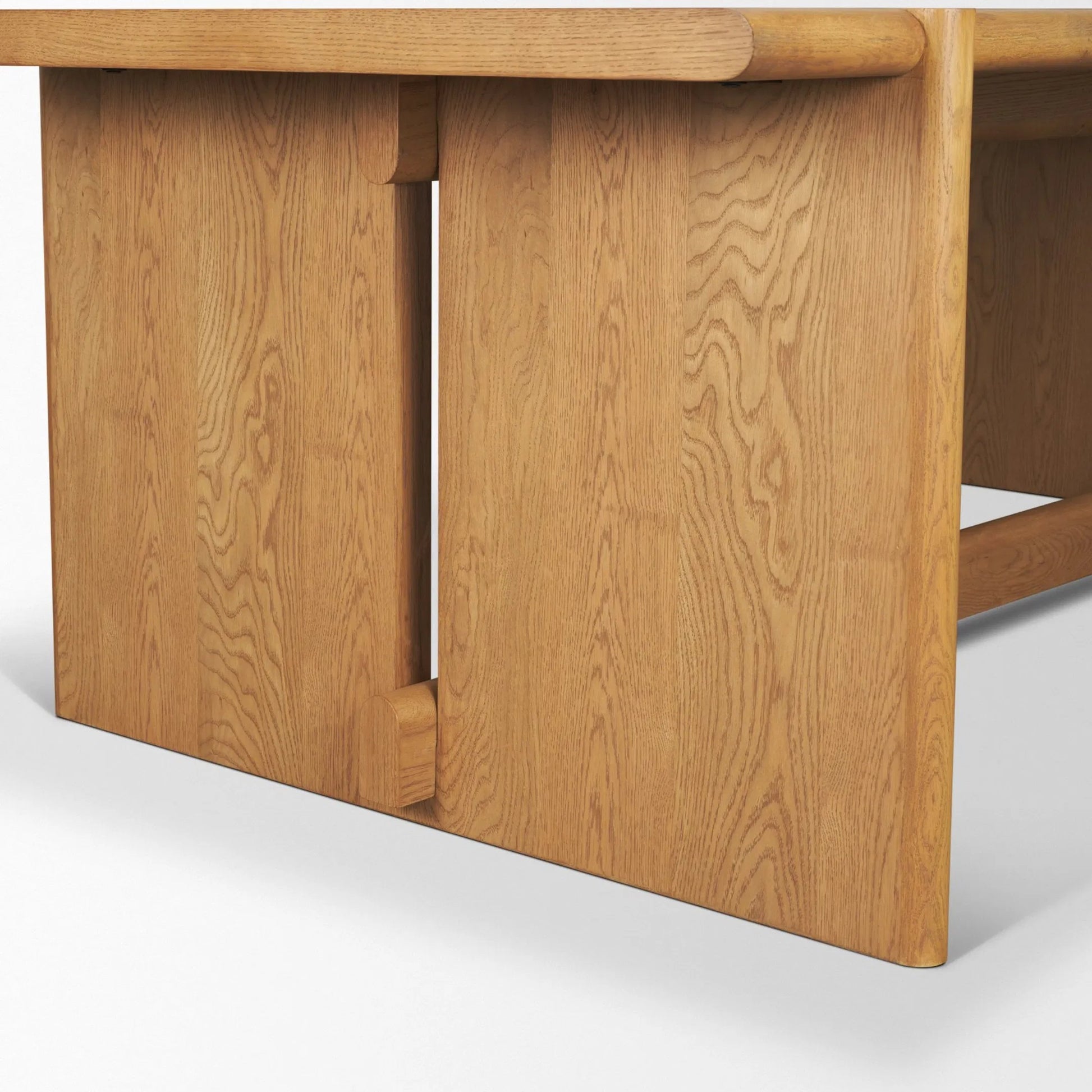 Rowan Rectangular Dining Table by Mercana in light brown. Made from manufactured in a unique style.