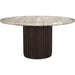 Marbrello Dining Table by Mercana. Made from manufactured, stone in a transitional style.