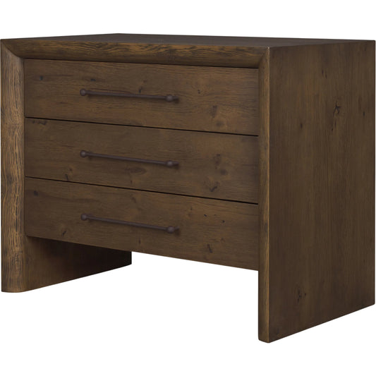 Belford Closed Nightstand by Mercana. Made from manufactured wood in a transitional style.
