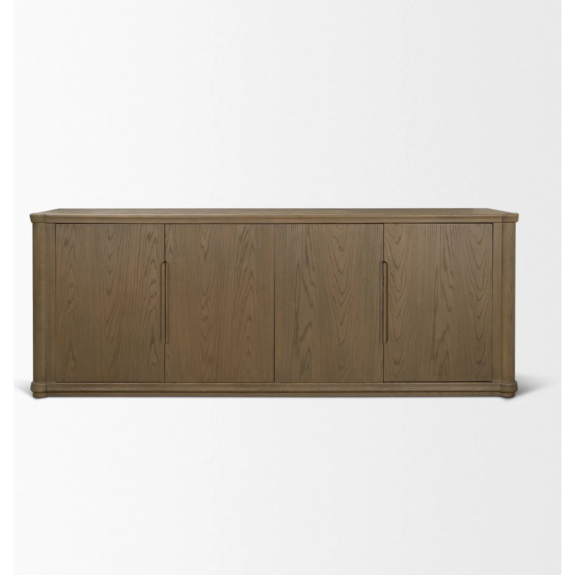 Alden Sideboard by Mercana in brown. Made from manufactured wood in a unique style.