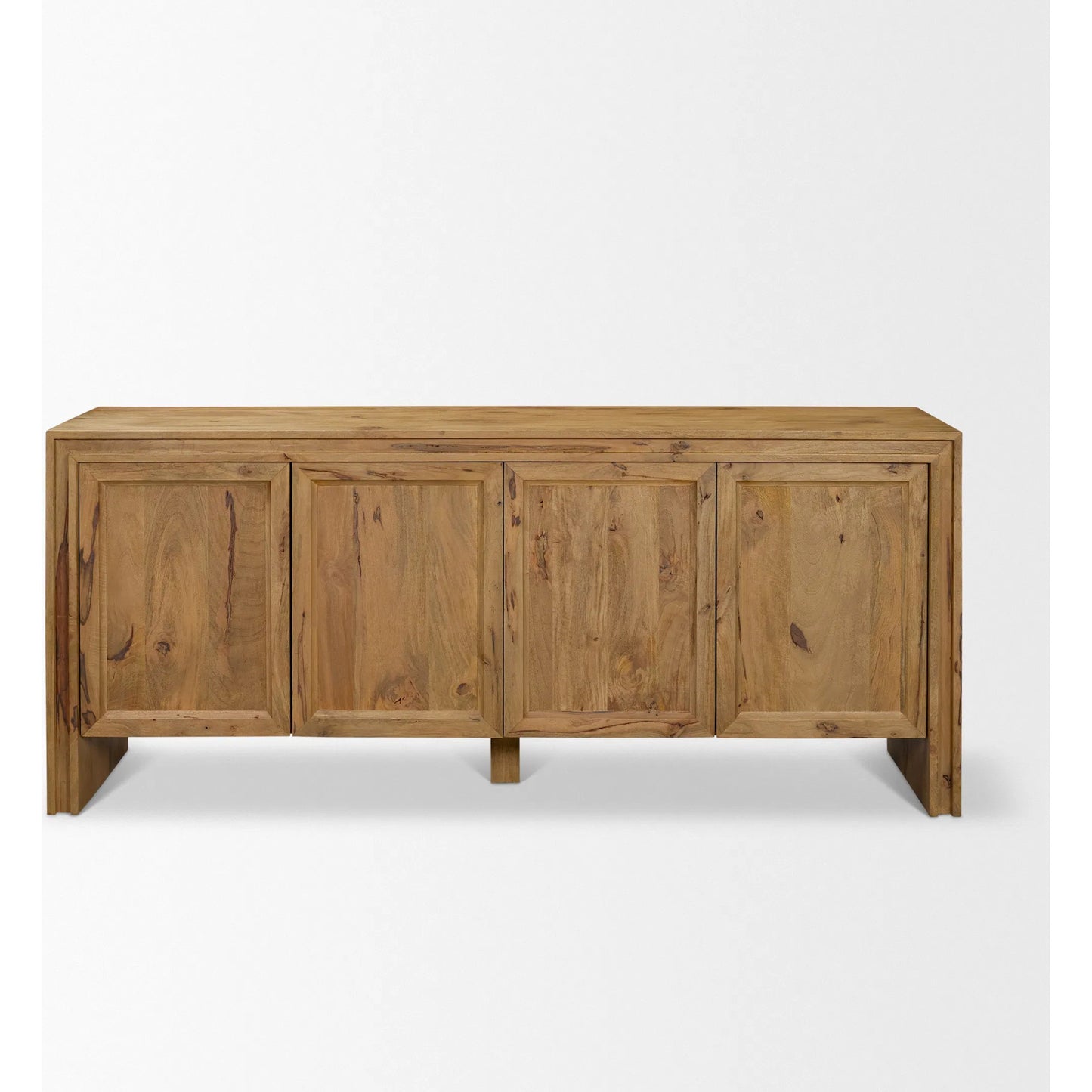 002 SI-2540770 | Additional Silo | Notts Sideboard by Mercana in brown. Made from solid wood in a unique style.