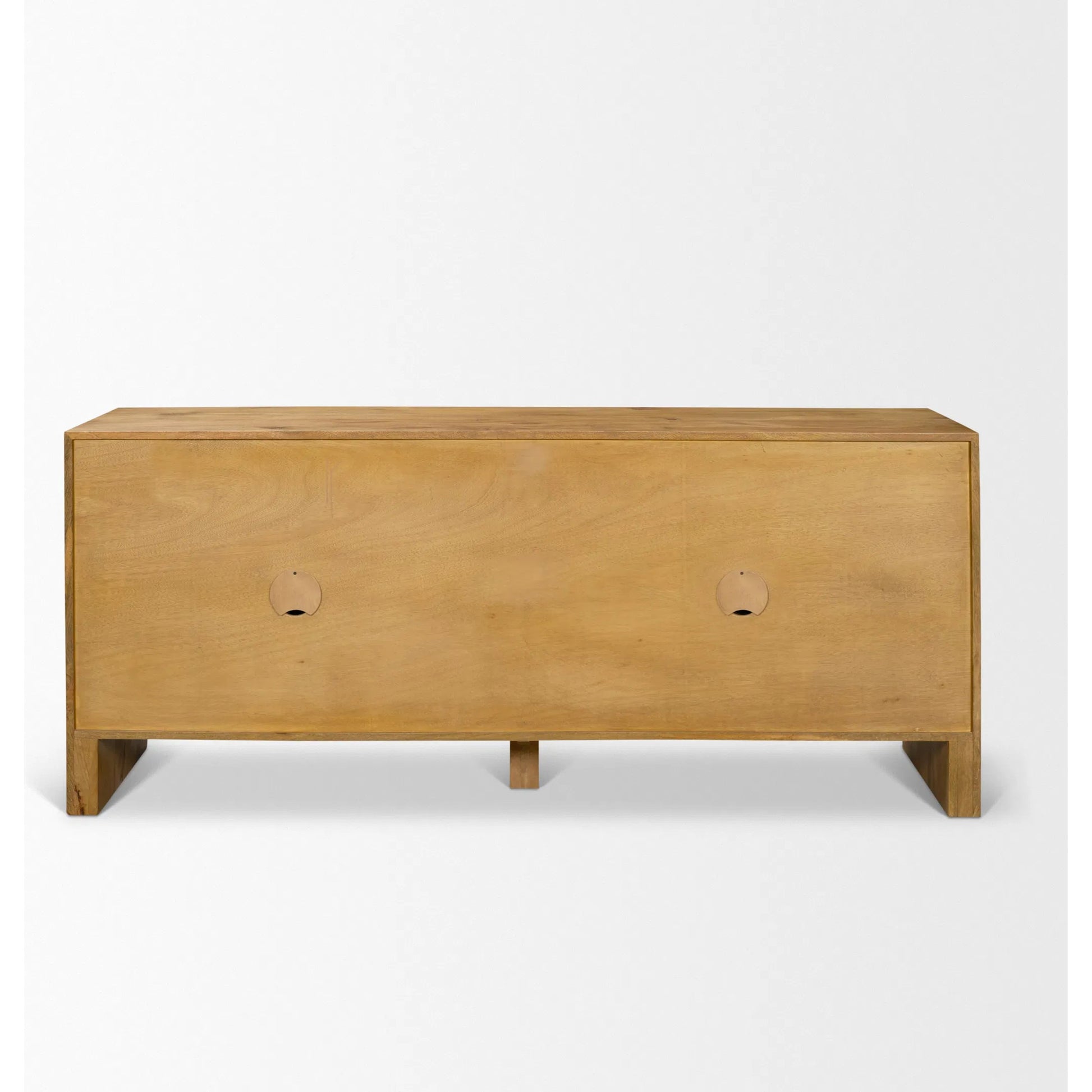 Notts Sideboard by Mercana in brown. Made from solid wood in a unique style.
