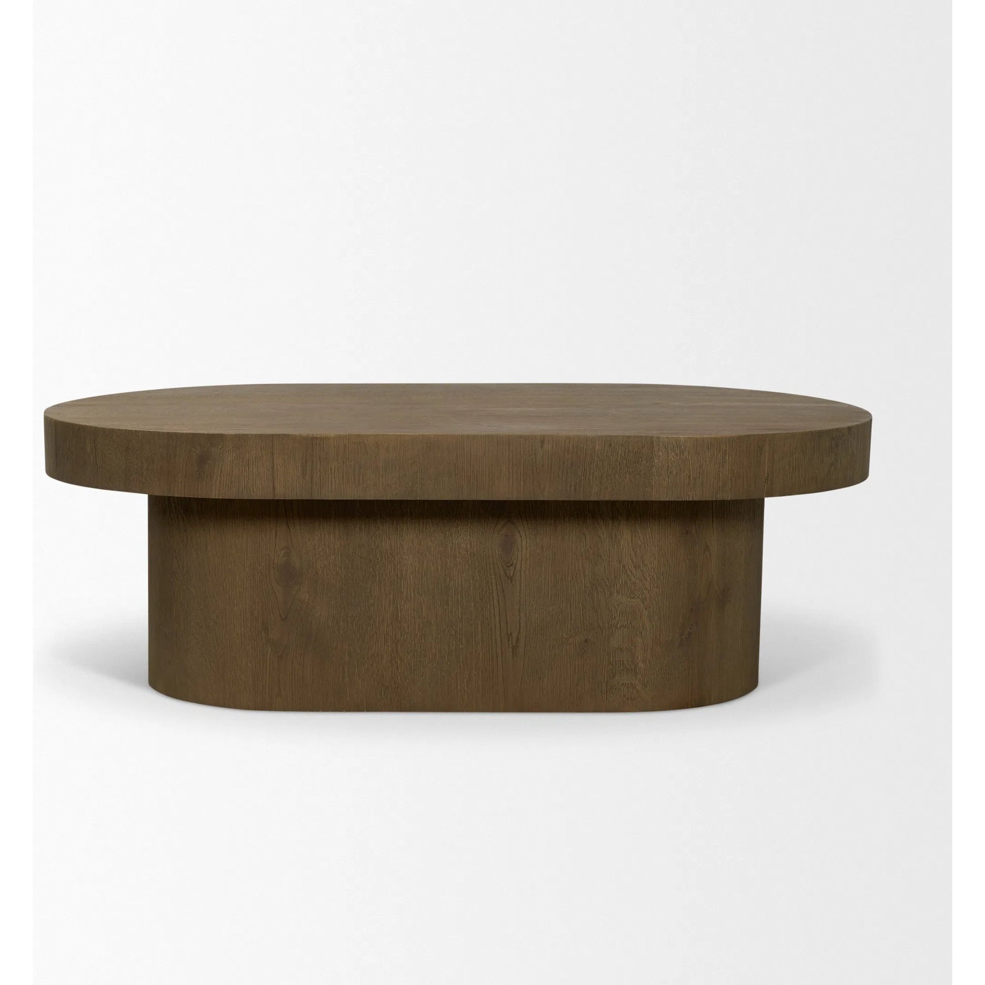 Lyonne Coffee Table by Mercana in brown. Made from wood in a unique style.