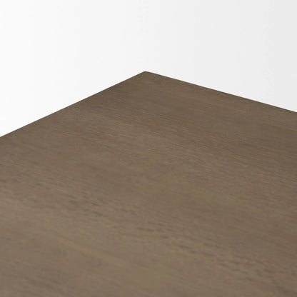 Aida Dining Table by Mercana. Made from solid wood in a transitional style.