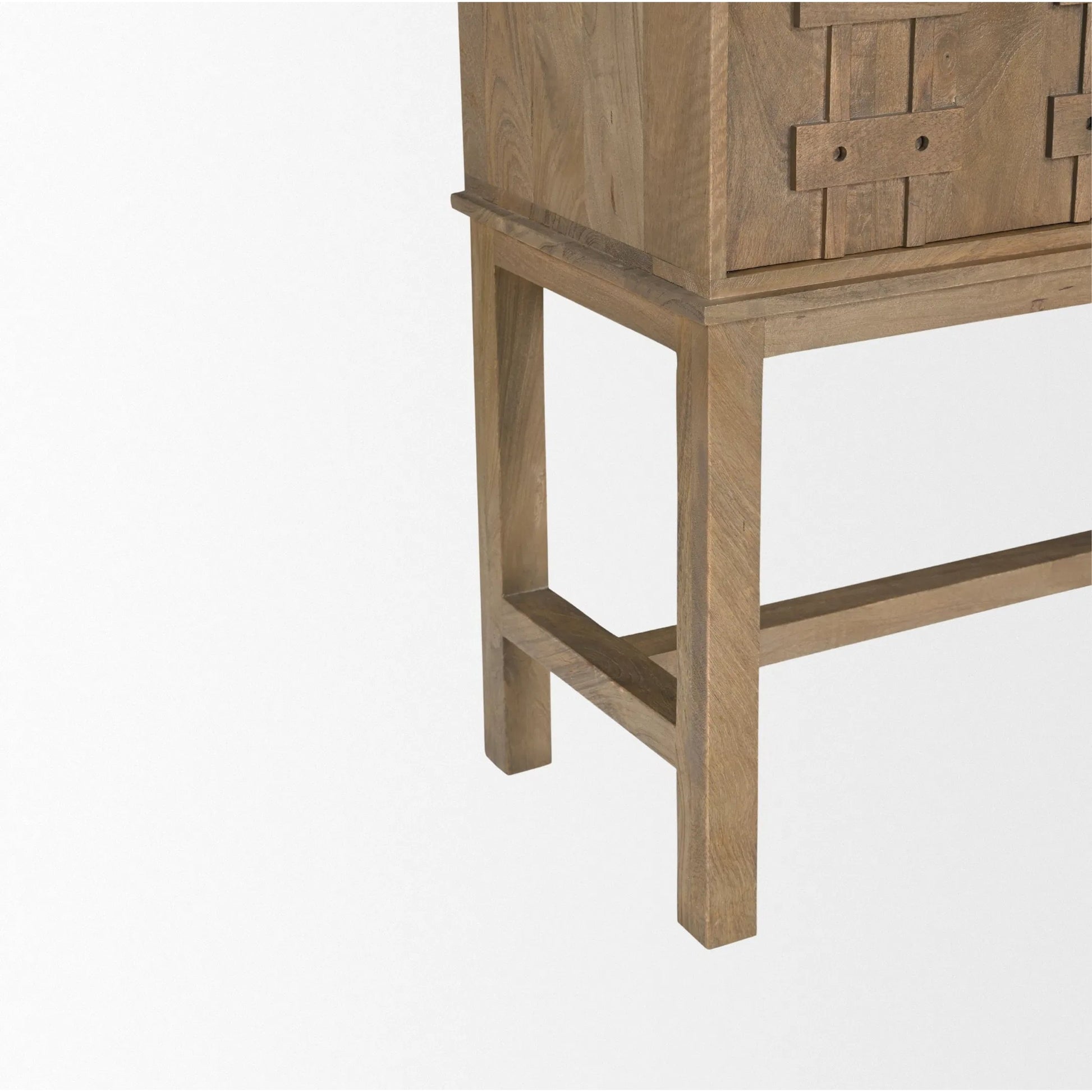 Truss Tall Cabinet by Mercana. Made from solid wood in a unique style.