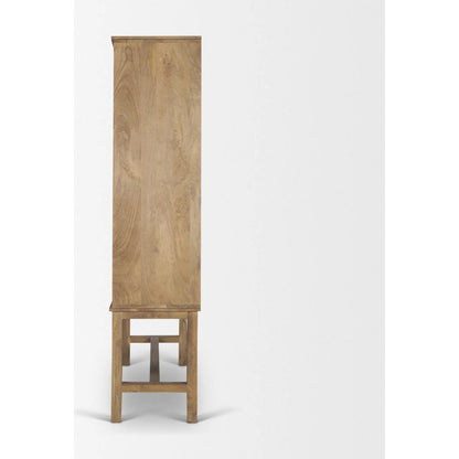 Truss Tall Cabinet by Mercana. Made from solid wood in a unique style.