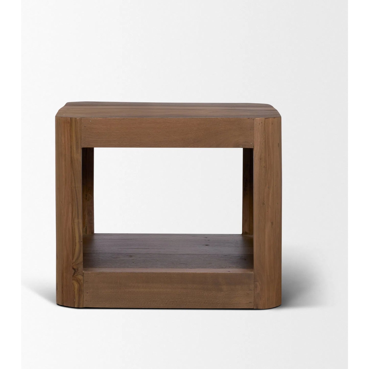 001 SI-2540739 | Additional Silo | Dunmore Side Table by Mercana in brown. Made from solid wood in a unique style.