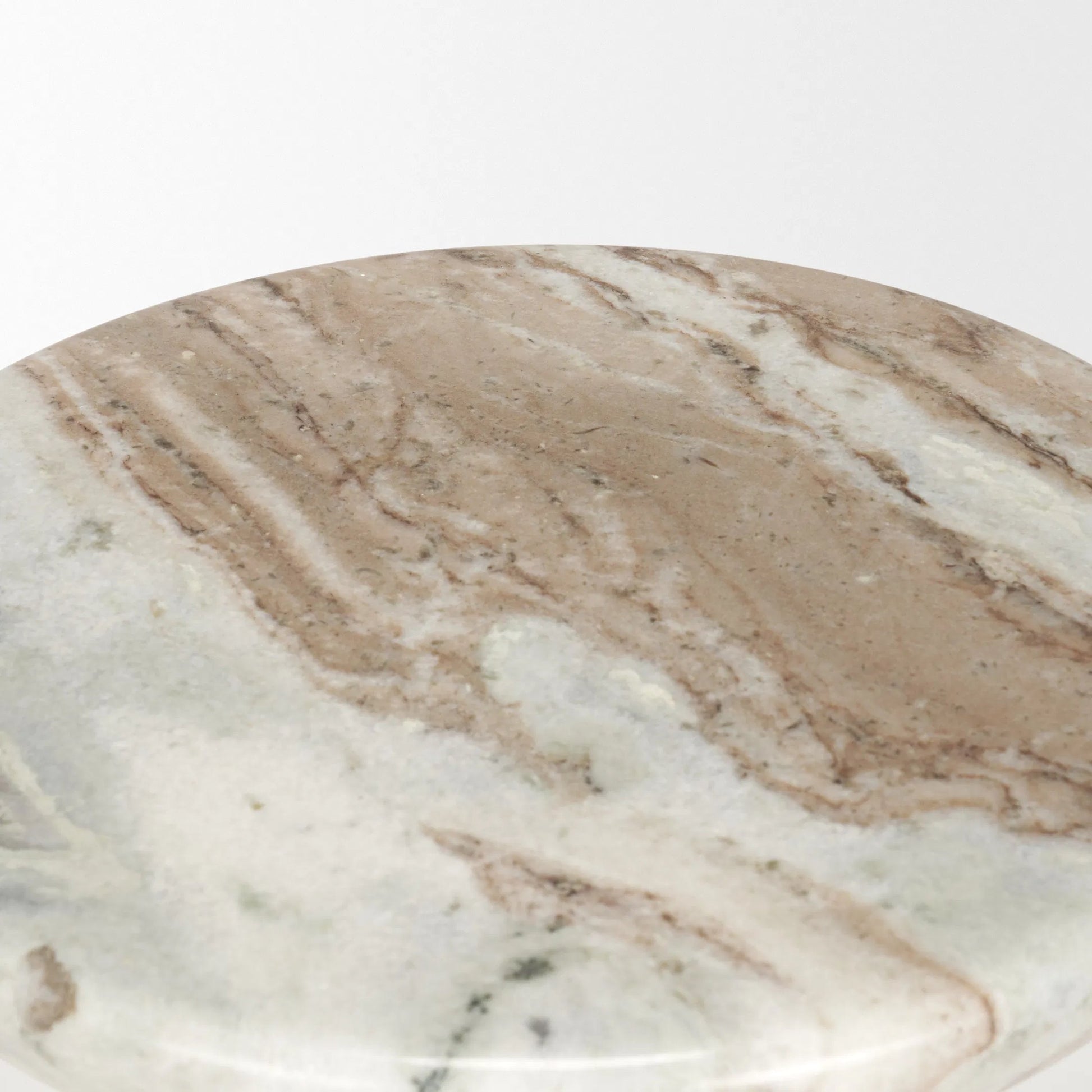 Bellancia Side Table by Mercana. Made from marble in a unique style.