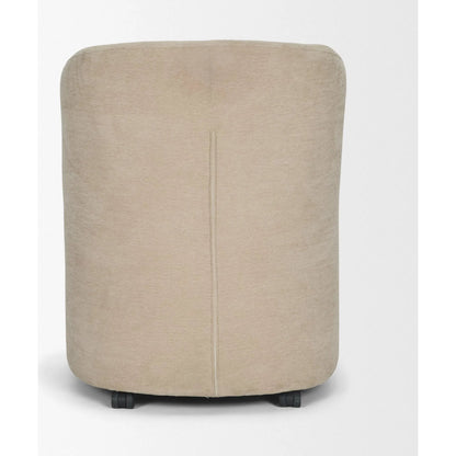 Sondra Dining Chair by Mercana. Made from fabric in a unique style.
