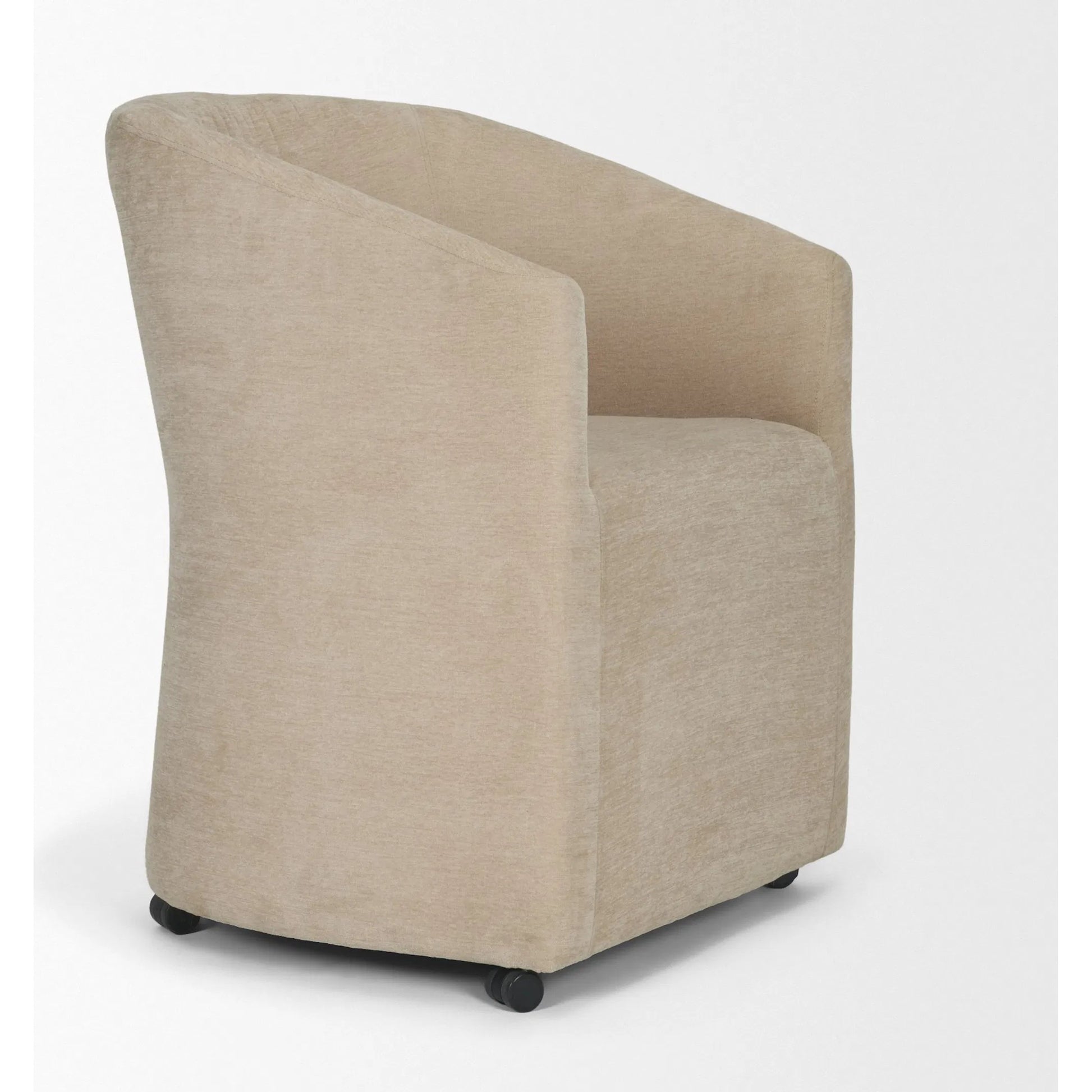Sondra Dining Chair by Mercana. Made from fabric in a unique style.