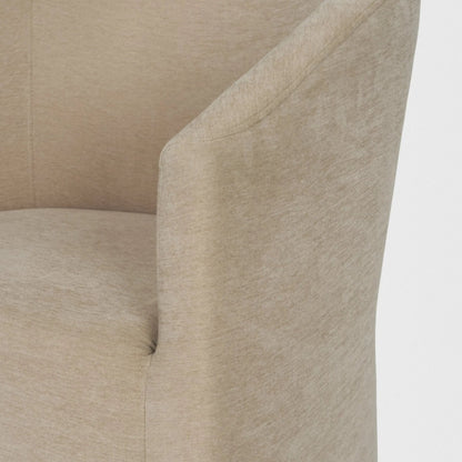 Sondra Dining Chair by Mercana. Made from fabric in a unique style.