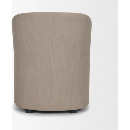 Sondra Dining Chair by Mercana. Made from fabric in a unique style.