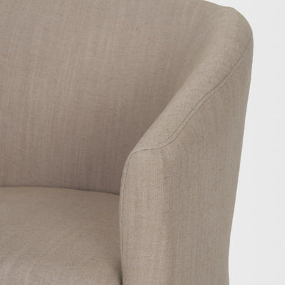 Sondra Dining Chair by Mercana. Made from fabric in a unique style.
