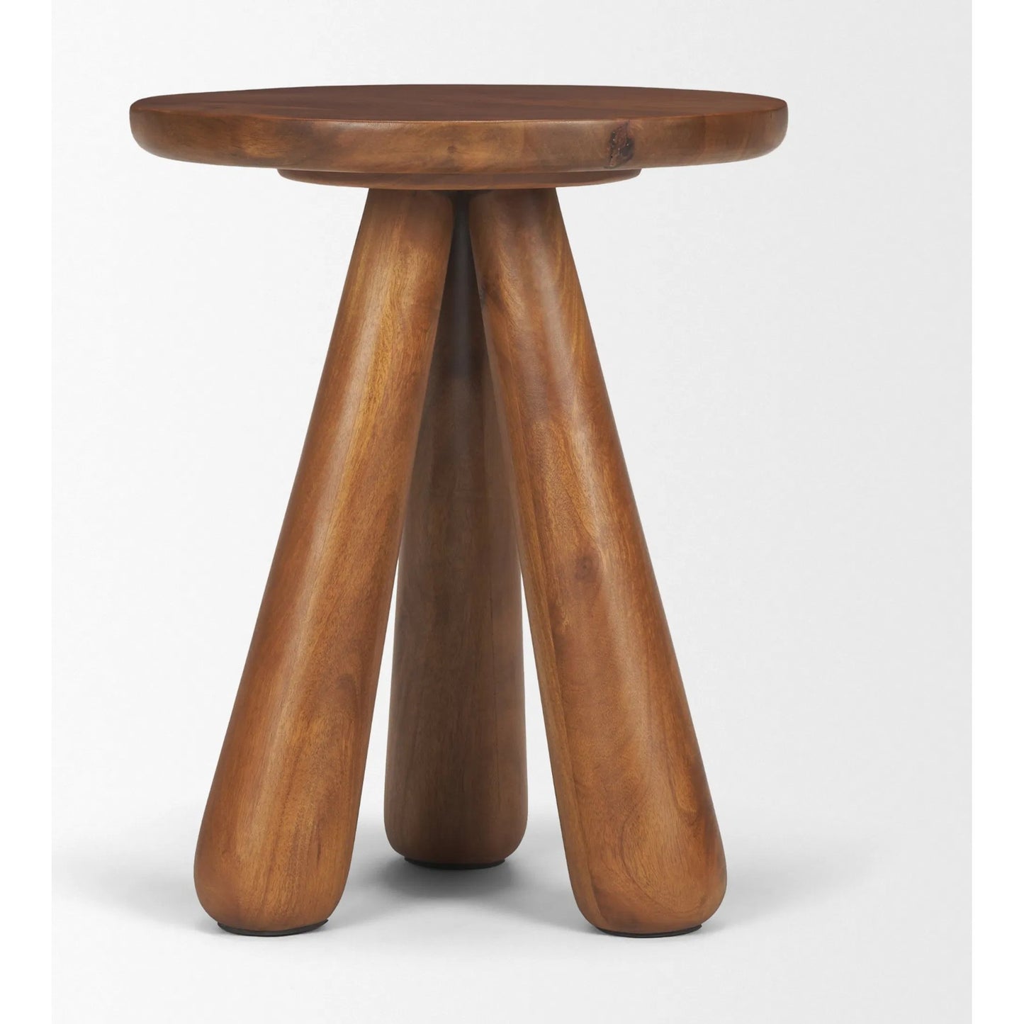 001 SI-2540767 | Additional Silo | Mora Accent Table by Mercana in medium brown. Made from solid wood in a unique style.