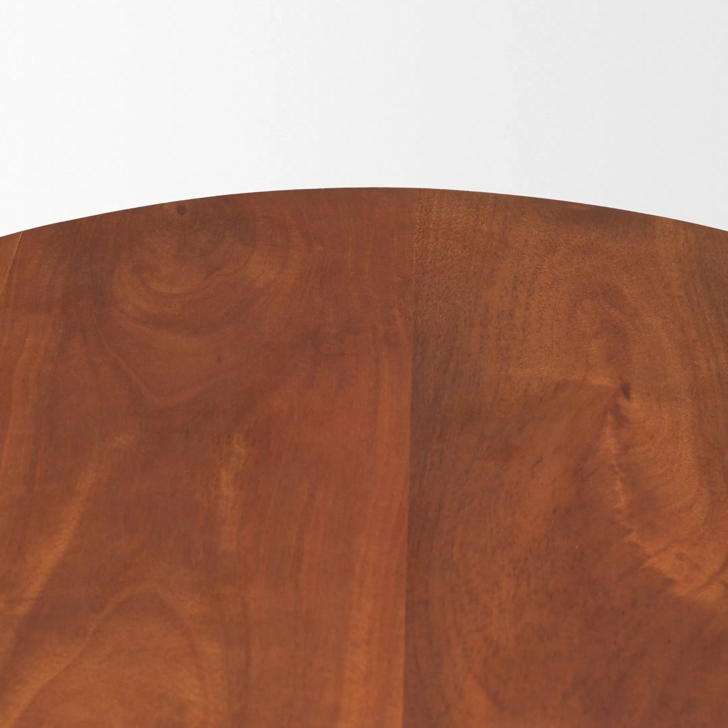 005 SI-2540767 | Closeup | Mora Accent Table by Mercana in medium brown. Made from solid wood in a unique style.