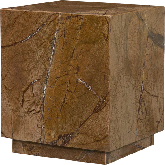 Matteo Side Table by Mercana. Made from stone in a modern style.