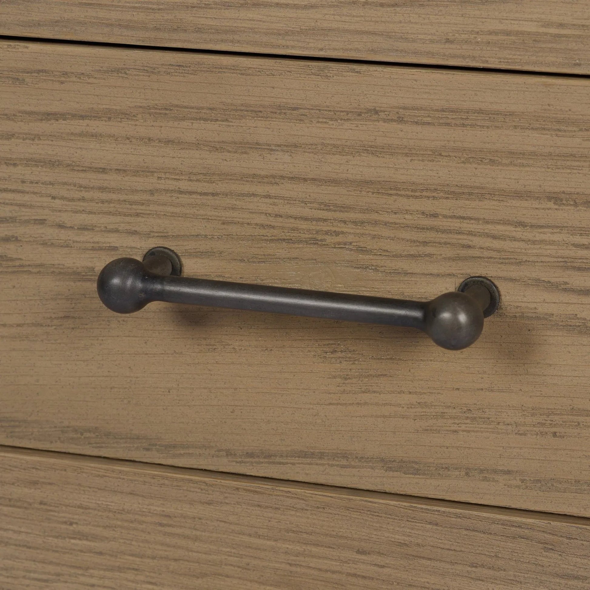 Hollis Nightstand by Mercana in brown. Made from manufactured wood in a unique style.