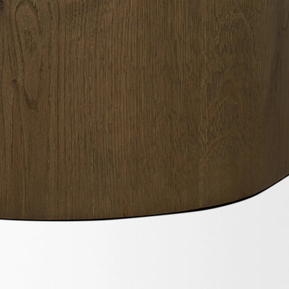 Lyonne Coffee Table by Mercana in brown. Made from wood in a unique style.