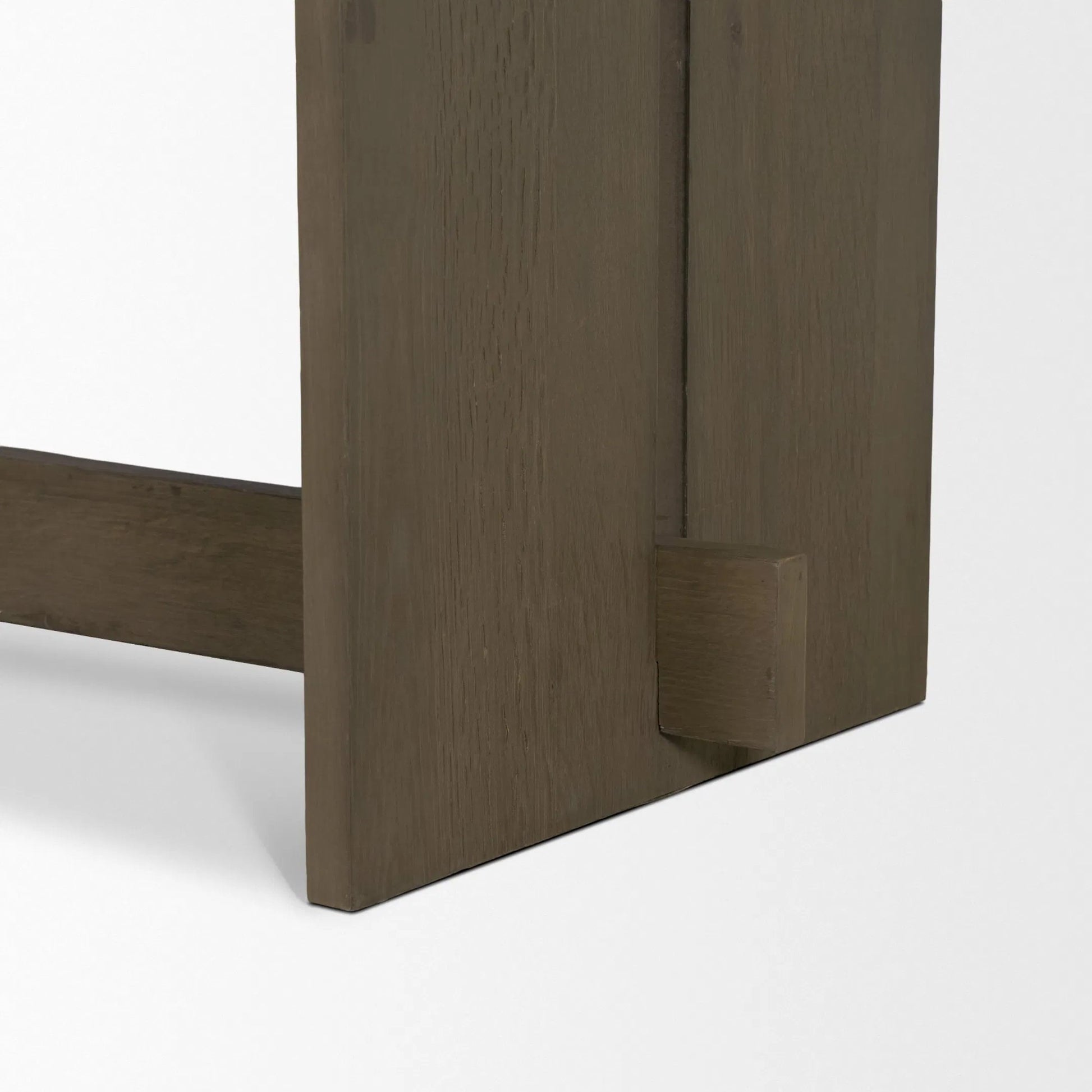 Aida Dining Table by Mercana. Made from solid wood in a transitional style.