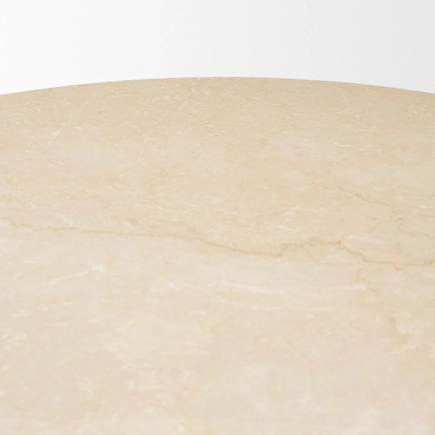 003 SI-2540794 | Closeup | Sorrano 59" Dining Table by Mercana in beige. Made from marble in a unique style.