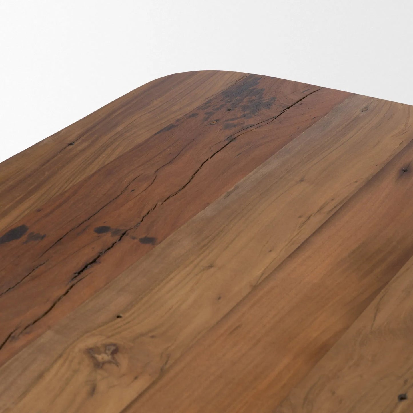 005 SI-2540738 | Closeup | Dunmore Coffee Table by Mercana in brown. Made from solid wood in a unique style.