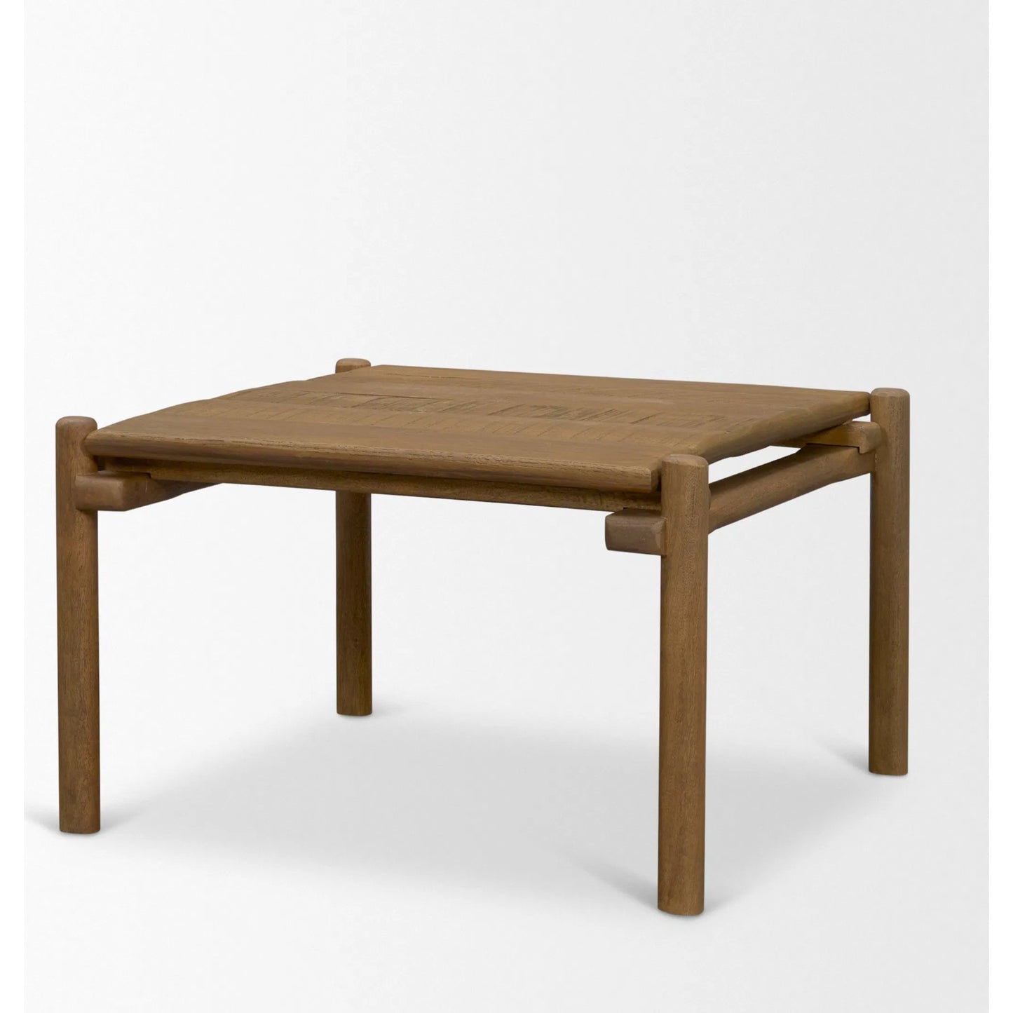 003 SI-2540779 | Additional Silo | Riven Side Table by Mercana in brown. Made from solid wood in a unique style.