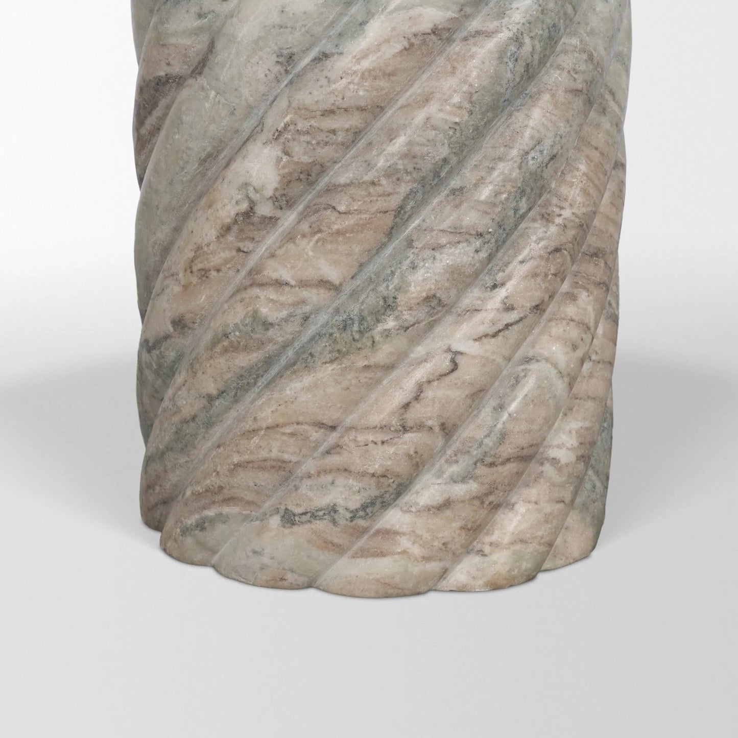 005 SI-2540777 | Closeup | Ravello 42" Dining Table by Mercana in beige. Made from marble in a unique style.