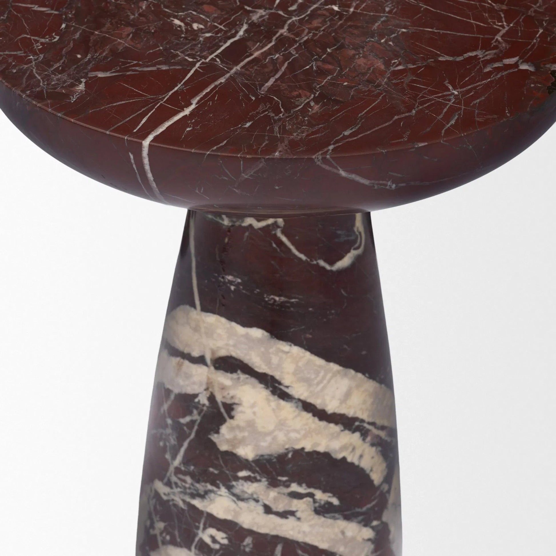Bellancia Side Table by Mercana. Made from marble in a unique style.