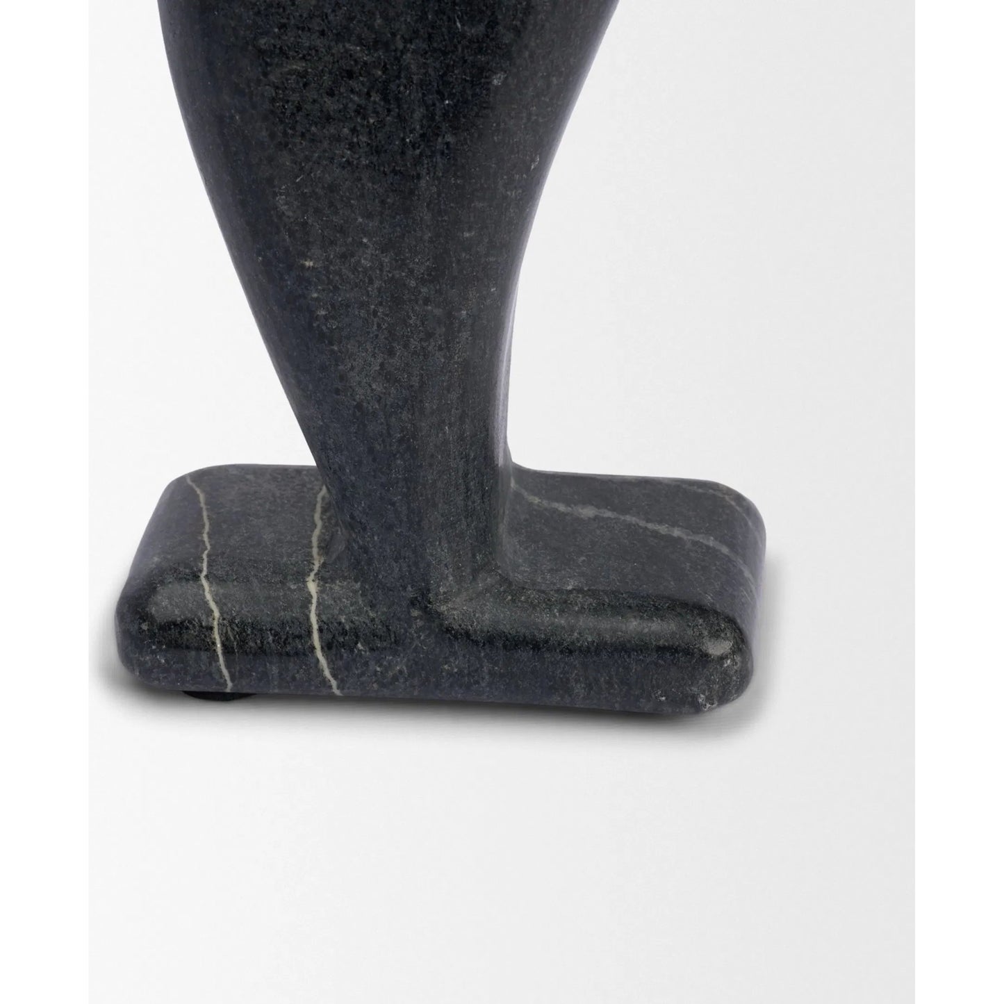 008 SI-2540732 | Closeup | Contour Decorative Object by Mercana in black. Made from marble in a unique style.